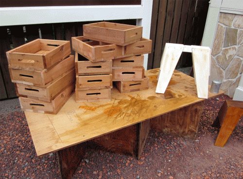 レッドシダーの箱